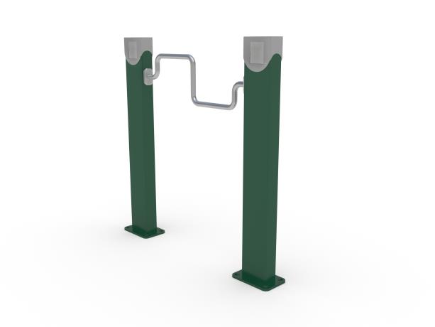 Équipement de fitness extérieur - Rotation bras - accès PMR - 8065066 - Denfit Gym - Hags_1