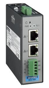 Passerelle industrielle IIoT compatible WISE-EdgeLink - 2 LAN, 2 Série, Option Sans Fil - Référence ECU-1051 - Advantech_1