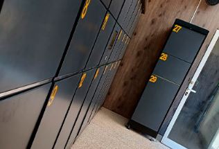 Casiers intelligents pour bagages et valises - H30 Super petit - Accès pratique pour petits objets personnels_2