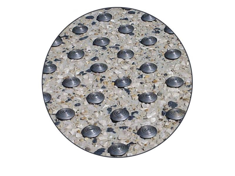 Clous podotactiles en inox 304L - Urban'NT - Ø 25mm - CL25 - résistants aux embruns marins_1