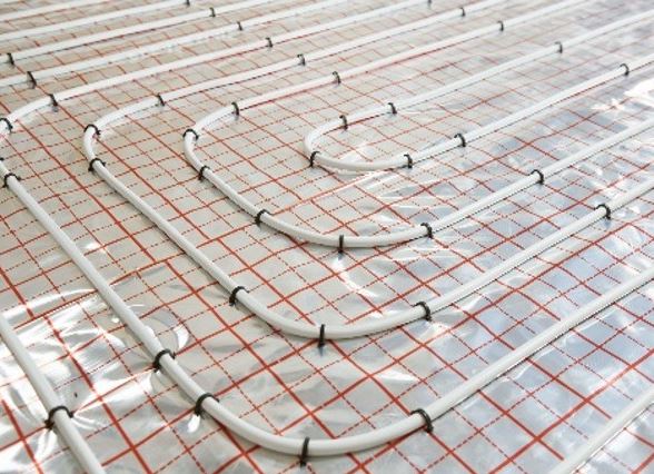 Film plastique opaque quadrillé pour plancher chauffant (Largeur : 3 m Longueur : 63 mls)_1