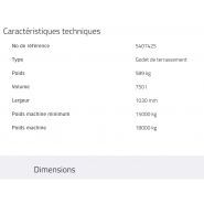 S60 Teeth Godet d'excavation 750 L - Rototilt - Haute capacité et efficacité_1