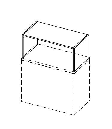 Box de rangement sur bureau - Officity - Argent_1