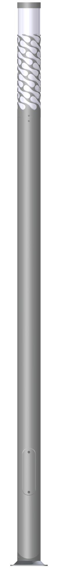 Colonne lumineuse d'éclairage public KARIN DECOR 4800 - LED 100 W - aluminium anodisé - hauteur 4,8 m - IP65 - 5000 K_1
