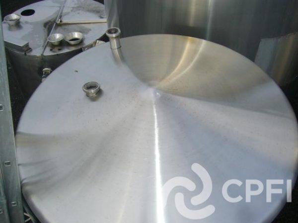 Cuve Pasilac - 2500 L - Numéro CUV066 - Diamètre 1400 - Hauteur 2700 - Isolation virole et dôme_1