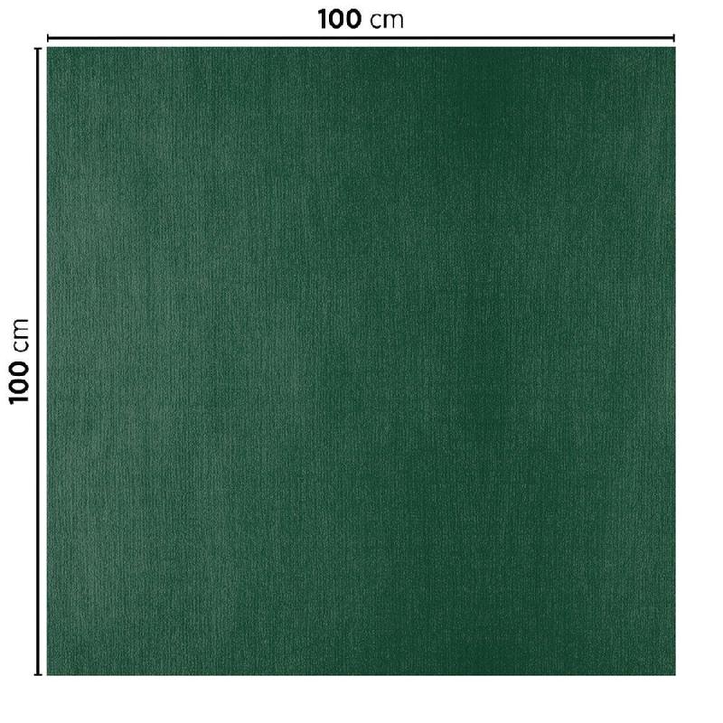 Nappe pliage M cellulose extra vert sapin 100x100cm - par 200_1