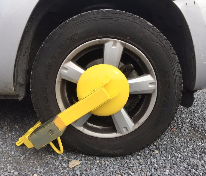 Sabot de denver pour immobilisation de remorque_1