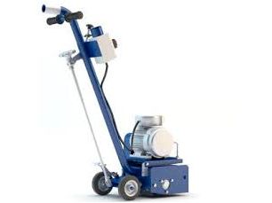 Fraiseuse / raboteuse à béton - rabot électrique pour fraisage et enlèvement peinture avec tambour à étoiles carbure_1