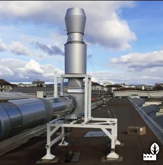 Silencieux circulaires adaptés aux réseaux aérauliques