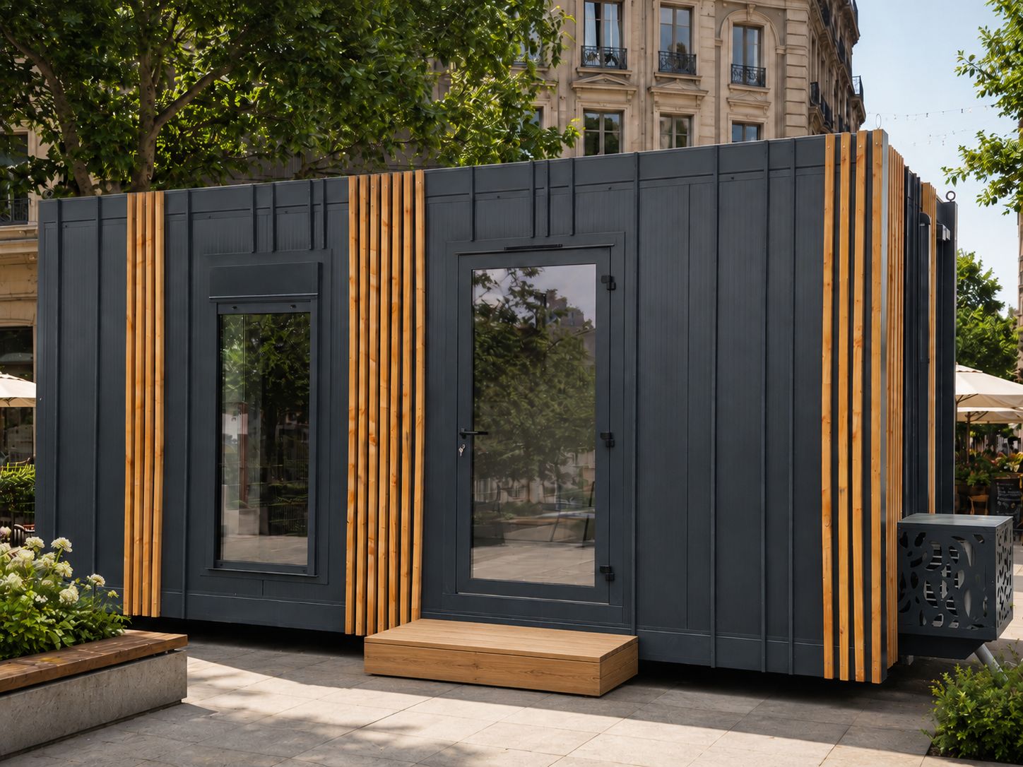 Studio de jardin Déséo LT 18 m² isolé et climatisé – Bureau, chambre ou logement indépendant_1