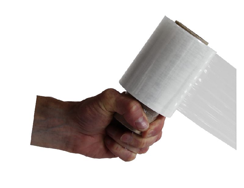 Bobinette film étirable - PE qualité cast - déroulement silencieux - face collante interne_1