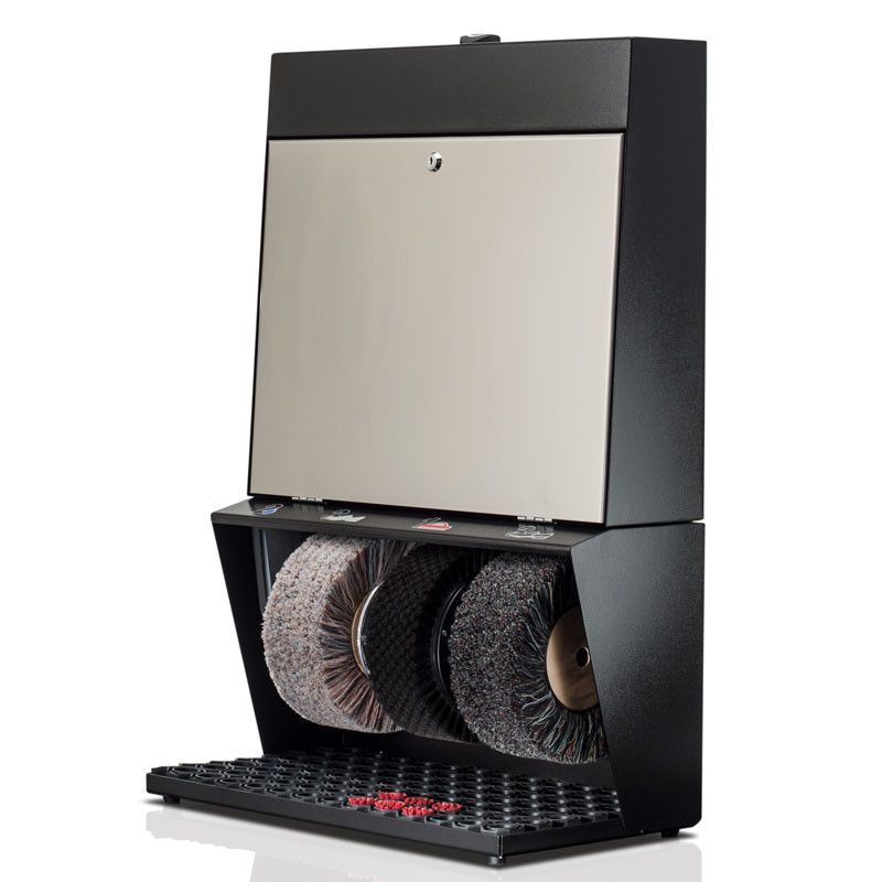 Cireuse à chaussures en acier inoxydable