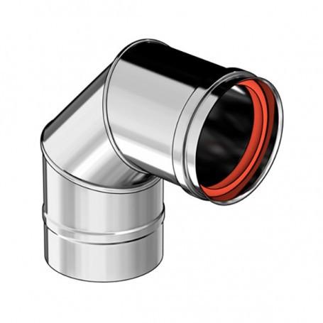 Coude RIGIDTEN Inox 90° + Joint - Ø 80_1