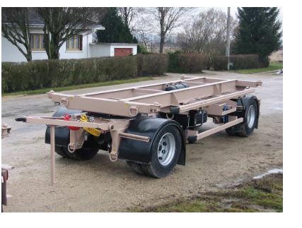 Remorque ou semi-remorque routière - châssis spécifique pour équipements mobiles et technologies de pointe nomades_1