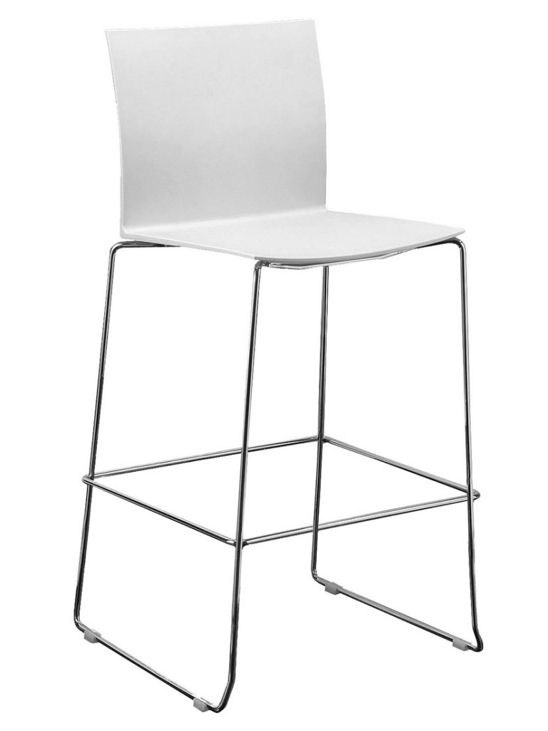 Tabouret de bar 666 - Hauteur totale 110 cm - Assise 78 cm - Largeur 54 cm - Poids 8,5 kg_1