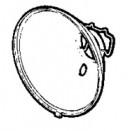 AL14203 réflecteur Hella 105mm - référence PT-AL14203.01 - compatible John Deere, Fendt, Massey Ferguson_1