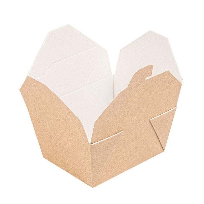 Boîte américaine The Pack carton ondulé nano micro 780ml 11,3x9x6,3cm - par 50_1