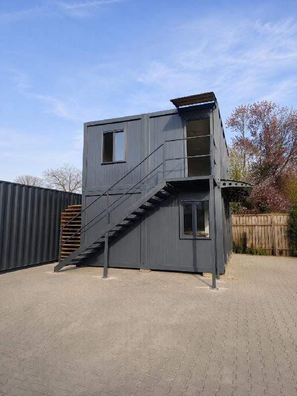 Conteneur de bureau modèle MODULHAUS - Solution modulaire haut de gamme avec excellente isolation et flexibilité maximale_1