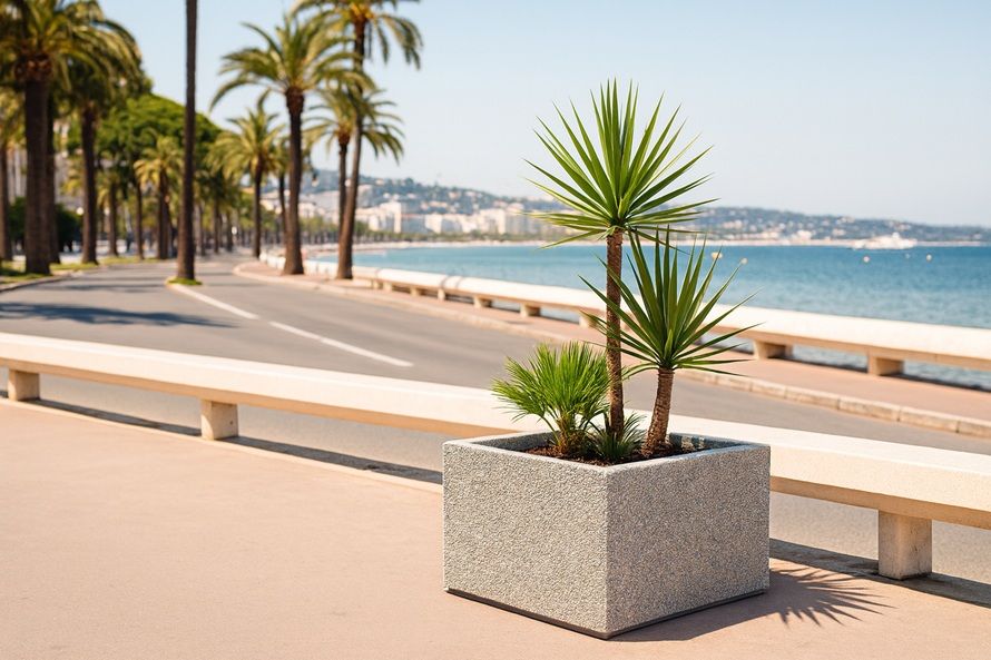 Jardinière carré en béton multi finitions_1