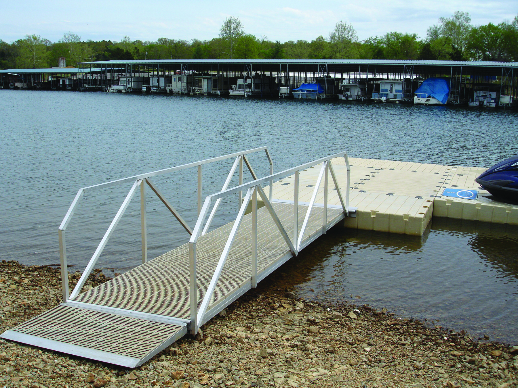Plaque de transition pour passerelle - Hags réf-8038864 - largeur 1500 mm_1