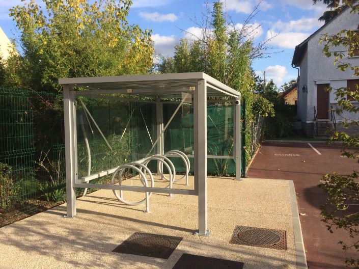 Support vélos et trottinettes VelSpir 3 - 3 à 4 places - gain de place, multi-usages, sécurisé, fabriqué en France_1