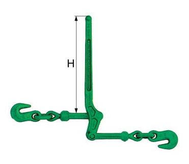 Tendeur d'arrimage - express - standard pour chaîne 13-16 mm, 20500 kg - acier forgé traité - EU-LBS-13-16-20T_1