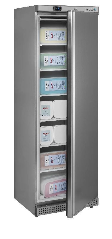 Congélateur de stockage UF400S (400 / 340 L) Inox TEFCOLD_1