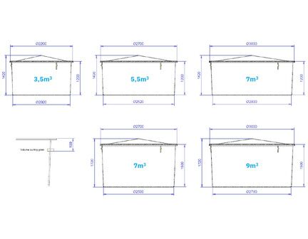 Cuves de stockage d'eau de 3.5m3 à 9m3 - Babytank [3.5-9m3]_1