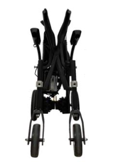 Fauteuil électrique en aluminium vraiment léger avec dossier rabattable et accoudoirs relevables - LITE_1