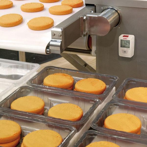 Mini-enregistreur de température KT50 - mémoire 16 000 points - affichage LCD - certifié NF EN12830_1