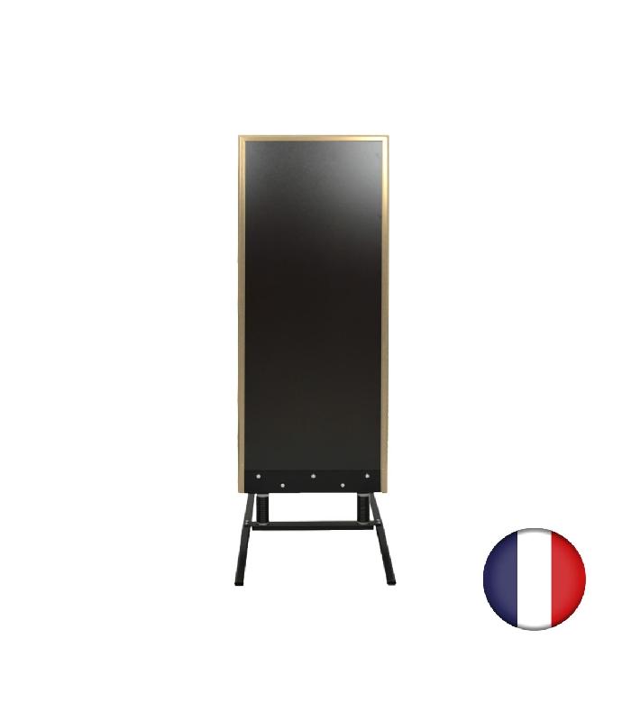 Panneau trottoir grande taille sur ressorts - 180 x 65 cm - Référence : PFN47BRUT_1