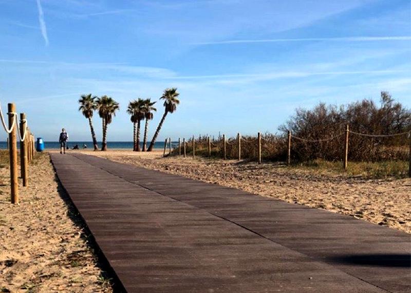 Passerelle modulaire plastique recyclé ReBnew - C.A.M VRA012PR - sans entretien et résistante à la salinité_1