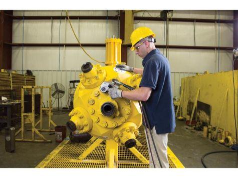 ZU4208BE-QH, Pompe hydraulique électriques pour clés dynamométrique, Classic, Manomètre analogique, 8,0 litres d'huile utile, 208-240V_1