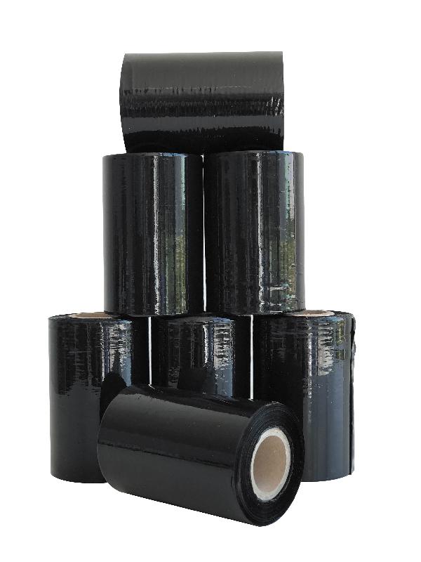 Bobinette étirable manuel - 513039 – Noir 23µ - 125 mm x 150 m_1