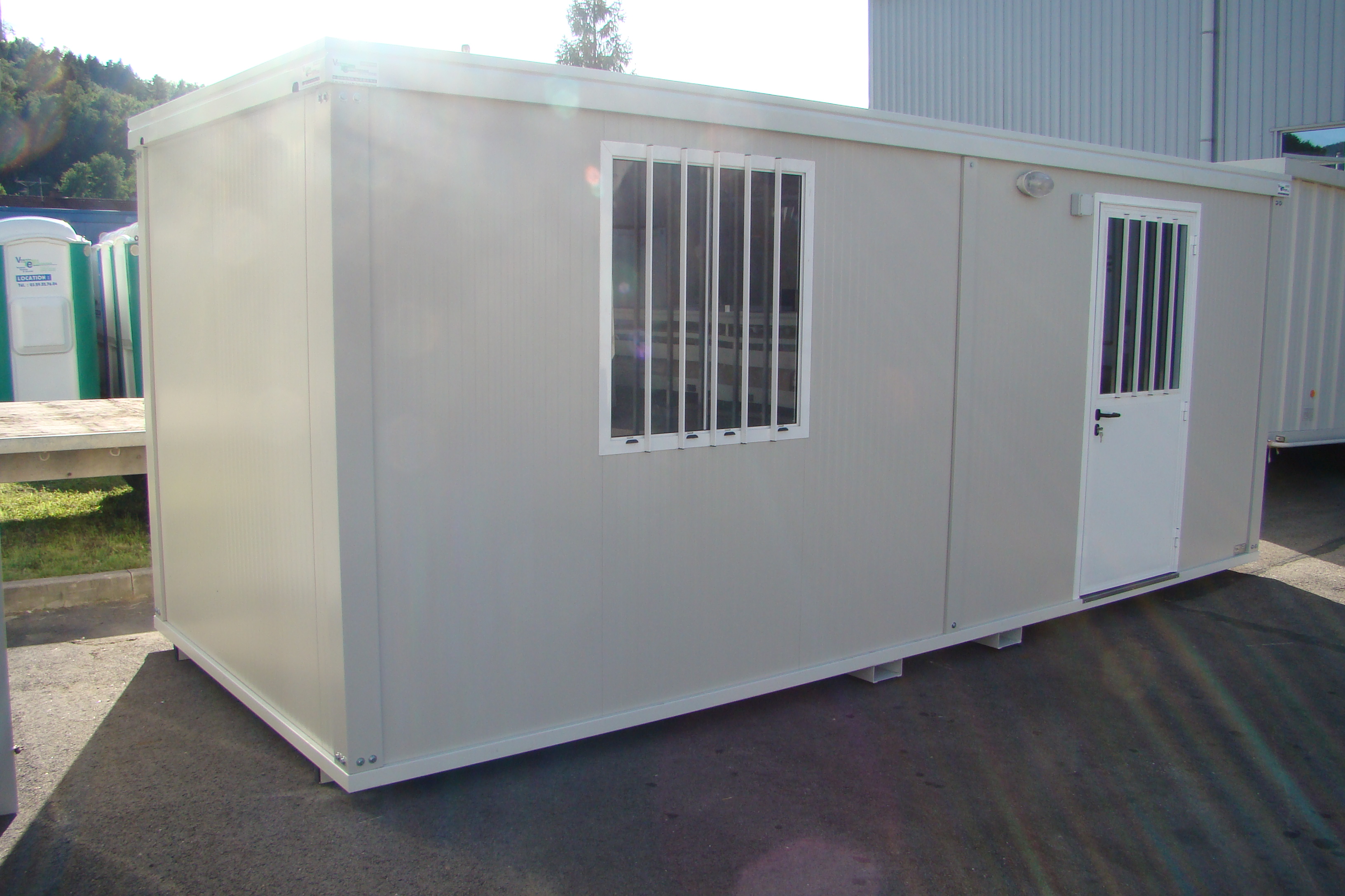 Construction modulaire  pour vestiaires - collectivités entreprises - MODULO SOLUTIONS_1