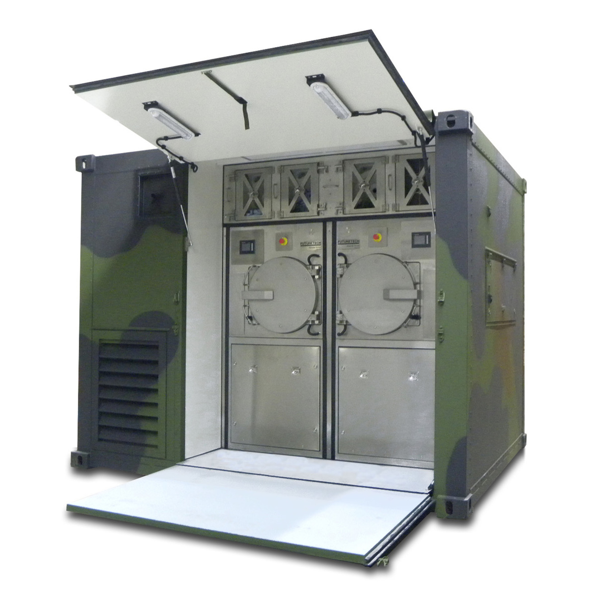 Container de décontamination DSSM - Technologie de décontamination sous vide unique_1