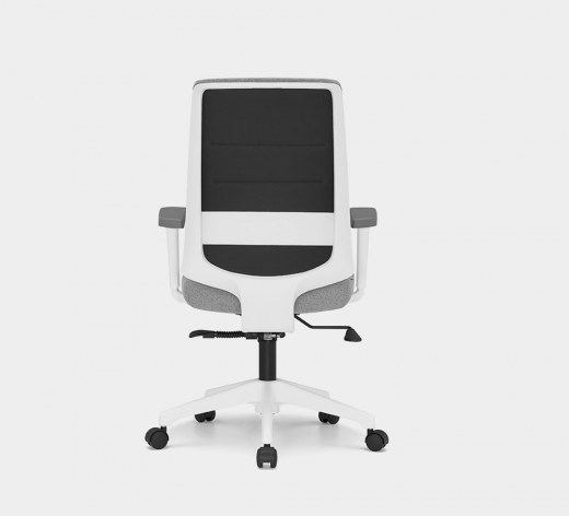 Fauteuil de bureau XT34 Blanc - Support Lombaire Réglable - Dossier Haut - Référence 6383 FR110_1