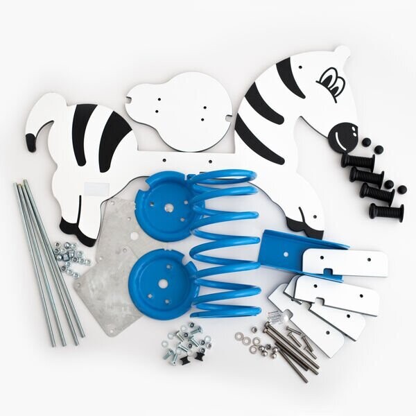 Jeu à ressort zèbre - Conforme EN1176 - Référence BT15038 - Ressort EIBACH et plastiques HDPE durables_1