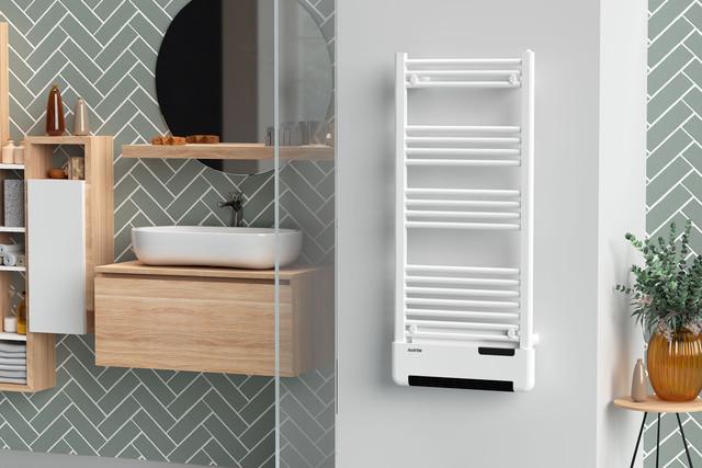Sèche-serviette MILANO soufflant 1500W Blanc - Rointe - TMILN50B115_1