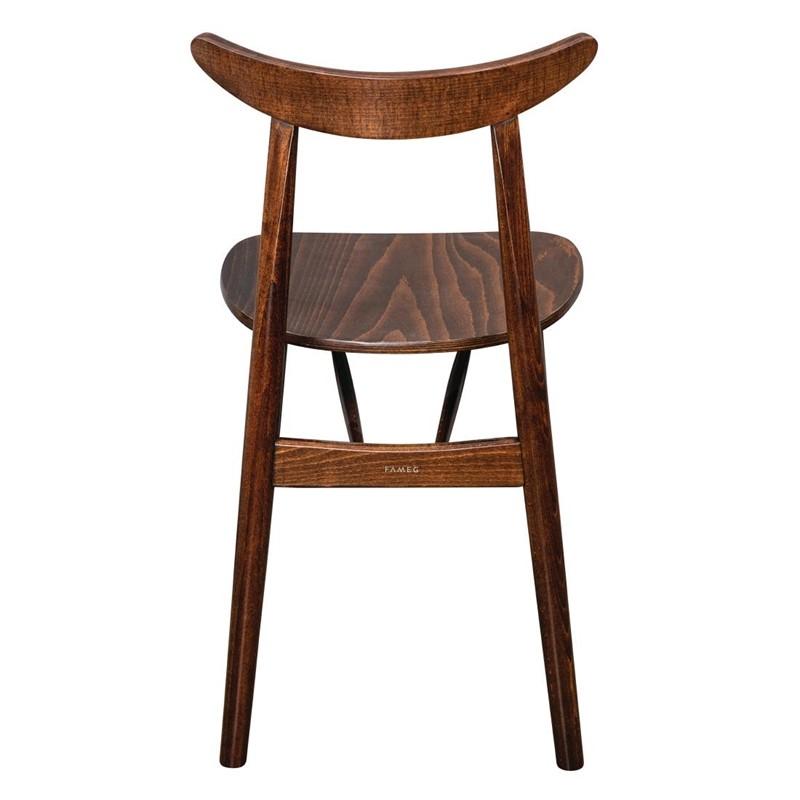 Chaises Cowhorn noyer naturel - Lot de 2 - CW008 | Fameg_1