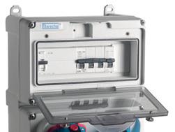 Coffret de distribution avec protection - 16 A / 32 A / 63 A - Étanchéité IP66/IP69K - Protection différentielle 30 mA_1