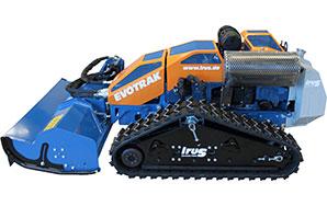 Evotrak - Le Dahu - Débroussailleuse radioguidée avec moteur Kohler 22.4 kW et chenilles hydrauliques_1