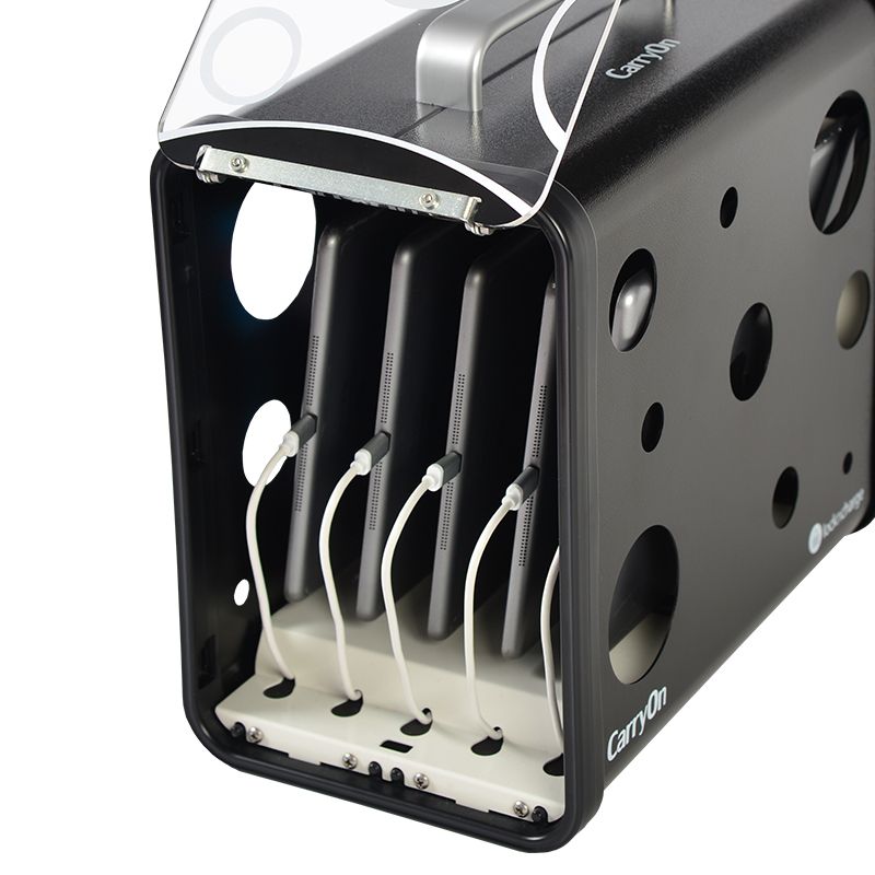 LNC10049 - Armoire de rechargement ultra-mobile LocknCharge - Noir - Compatible iPad et appareils USB_1