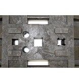 Pied de balise Plastobloc - Traffimex - 28 kg - 100% PVC recyclé - Réf. 11-6028-001_1