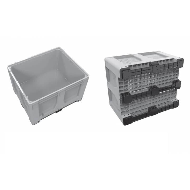 Caisse-palette en plastique Allibert Maxilog - 3 semelles - 1200x1000 mm - 500 kg - qualité alimentaire_1