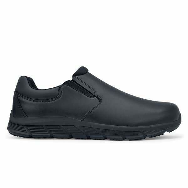 Cater II - Chaussure de travail antidérapante mixte en cuir résistant à l'eau avec semelle brevetée Shoes For Crews_1