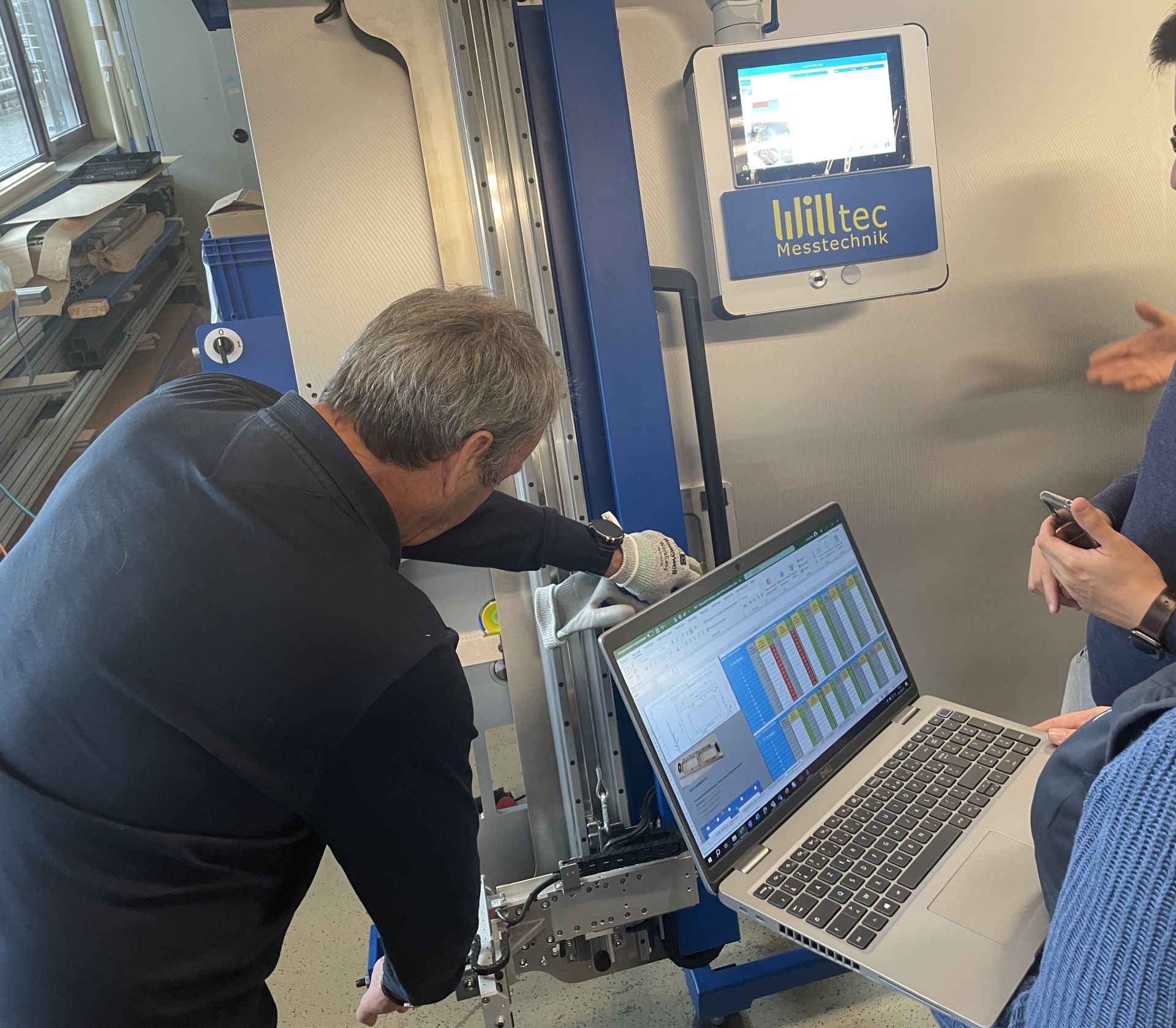 Équipement de précision pour contrôle dimensionnel PanelLine