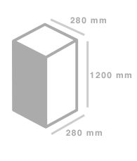 Totem modulable - meuble présentoir - jade plv - avec 5 cubes en carton_1