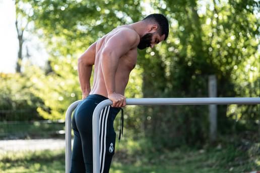 Triple Barres Parallèles - HER-16-2 - Pour exercices de gymnastique_1