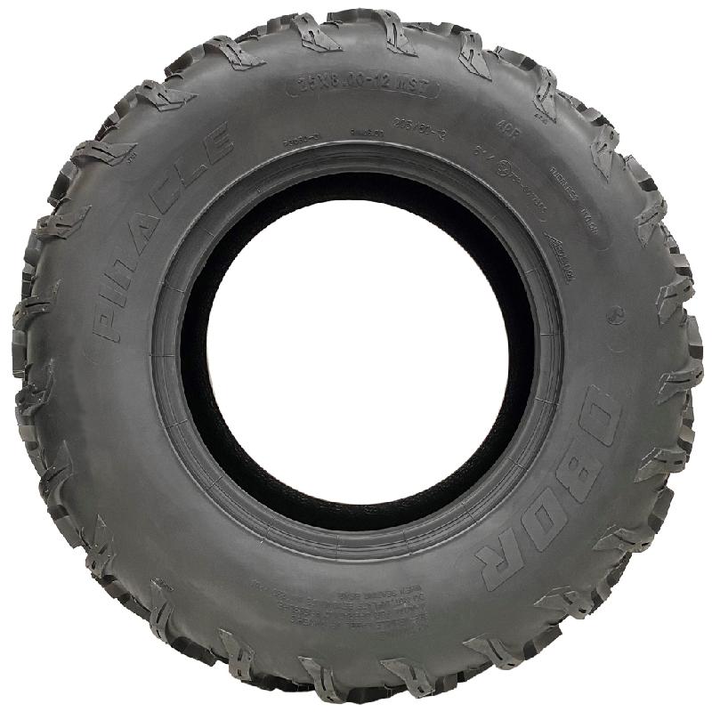 25x8.00-12 Pneus ATV 205/80-12 4ply P3080 OBOR Pinacle 61K Road Legal (Set of 2)_1